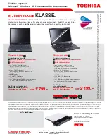 Preview for 12 page of Toshiba Portg R200 Owner'S Manual