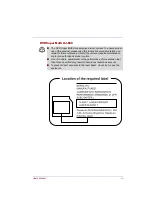 Preview for 7 page of Toshiba PQF10C-GP102E User Manual