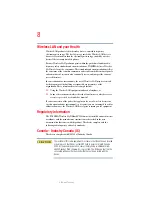 Preview for 8 page of Toshiba PQG20U-10K00E User Manual