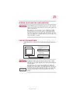 Preview for 25 page of Toshiba PQG20U-10K00E User Manual