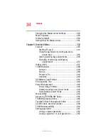 Preview for 34 page of Toshiba PQG20U-10K00E User Manual