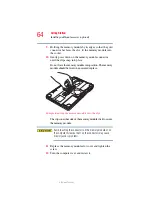 Preview for 64 page of Toshiba PQG20U-10K00E User Manual