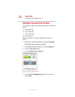 Preview for 74 page of Toshiba PQG20U-10K00E User Manual