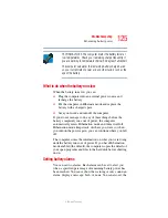 Preview for 125 page of Toshiba PQG20U-10K00E User Manual