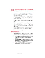 Preview for 216 page of Toshiba PQG20U-10K00E User Manual