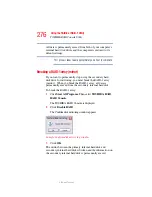 Preview for 276 page of Toshiba PQG20U-10K00E User Manual