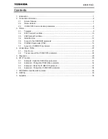 Предварительный просмотр 2 страницы Toshiba PROFIBUS-DP PDP003Z Function Manual