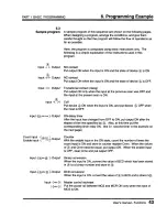 Предварительный просмотр 45 страницы Toshiba Programmable Controller PROSEC T3 User Manual