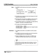 Предварительный просмотр 132 страницы Toshiba Programmable Controller PROSEC T3 User Manual