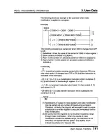 Предварительный просмотр 193 страницы Toshiba Programmable Controller PROSEC T3 User Manual