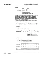 Предварительный просмотр 196 страницы Toshiba Programmable Controller PROSEC T3 User Manual