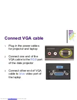 Preview for 2 page of Toshiba Projector-Laptop Setup Manual