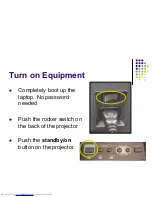 Preview for 3 page of Toshiba Projector-Laptop Setup Manual