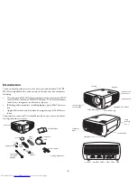 Preview for 4 page of Toshiba Projector Manual