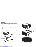 Предварительный просмотр 4 страницы Toshiba Projector Manual