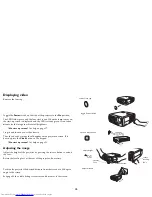 Preview for 10 page of Toshiba Projector Manual