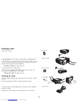 Предварительный просмотр 10 страницы Toshiba Projector Manual