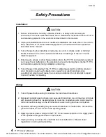 Preview for 6 page of Toshiba PROSEC T1 User Manual