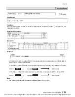 Preview for 213 page of Toshiba PROSEC T1 User Manual