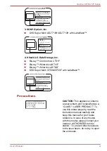 Preview for 11 page of Toshiba PSBY5C-03K00Q User Manual