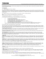 Preview for 3 page of Toshiba PSK3AU-0KT02S Specifications