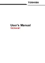 Toshiba PTM70U-00C007 User Manual preview