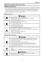 Preview for 3 page of Toshiba PWU001Z-1 Operation Manual