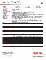 Preview for 68 page of Toshiba Q9 Plus ASD Installation & Operation Manual