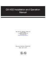 Preview for 3 page of Toshiba Q9 Series Installation And Operation Manual