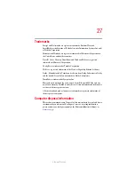 Preview for 27 page of Toshiba Qosmio F25 User Manual