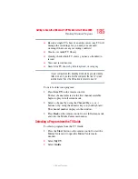 Preview for 185 page of Toshiba Qosmio F25 User Manual