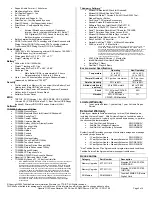 Preview for 2 page of Toshiba Qosmio G15-AV501 Specifications