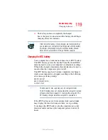 Preview for 119 page of Toshiba Qosmio G35 User Manual