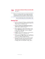 Preview for 194 page of Toshiba Qosmio G35 User Manual