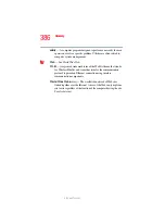 Preview for 386 page of Toshiba Qosmio G35 User Manual