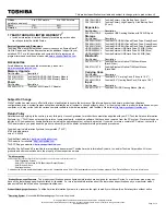 Preview for 2 page of Toshiba Qosmio X500-S1801 Product Specifications