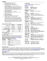 Preview for 2 page of Toshiba R15-S822 Specifications