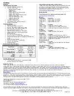 Preview for 2 page of Toshiba R205-S2062 Specifications