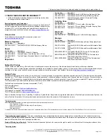 Preview for 2 page of Toshiba R835-P56X Specifications