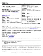 Preview for 2 page of Toshiba R835-P70 Specifications