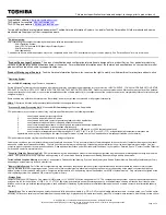 Preview for 3 page of Toshiba R840-S8412 Specifications