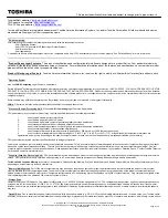 Preview for 3 page of Toshiba R840-S8420 Specifications