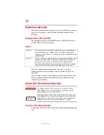 Preview for 14 page of Toshiba R930-BT9300 User Manual