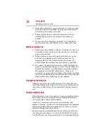 Preview for 34 page of Toshiba R930-BT9300 User Manual