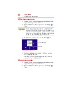 Preview for 44 page of Toshiba R930-Landis-PT331U-023002 User Manual