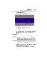 Preview for 61 page of Toshiba R930-Landis-PT331U-023002 User Manual