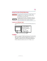 Предварительный просмотр 15 страницы Toshiba R930-Landis-PT331U-0J30D7G1 User Manual