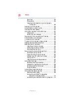 Предварительный просмотр 20 страницы Toshiba R930-Landis-PT331U-0J30D7G1 User Manual