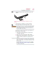 Предварительный просмотр 41 страницы Toshiba R930-Landis-PT331U-0J30D7G1 User Manual