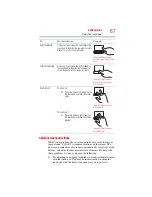 Предварительный просмотр 67 страницы Toshiba R930-Landis-PT331U-0J30D7G1 User Manual